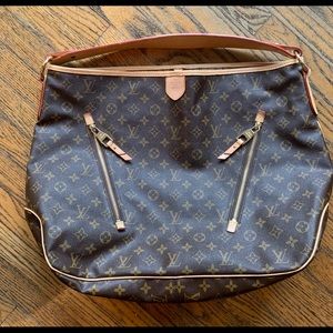 Large LV shoulder bag